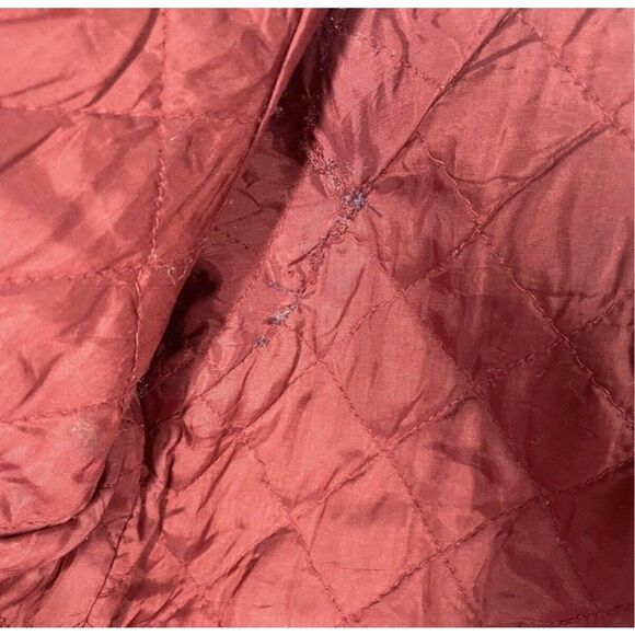 Vintage BABY GAP Red Leather Jacket w/ Sports Patches Varsity 4XL 4T Very Rare - Picture 6 of 7